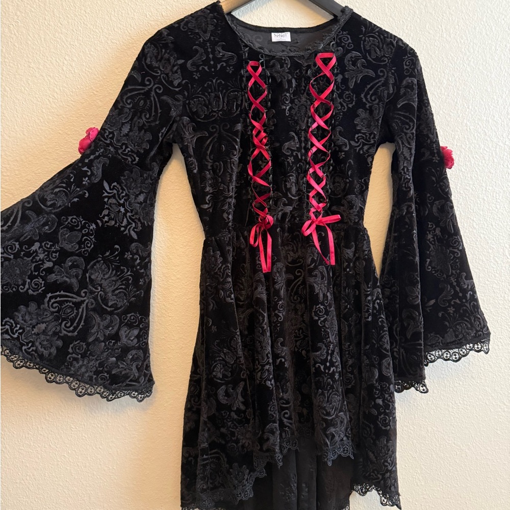 Spirit Black and Red Kids Costume Dress